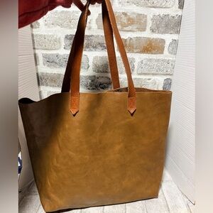 1937 Accessories large leather tote bag